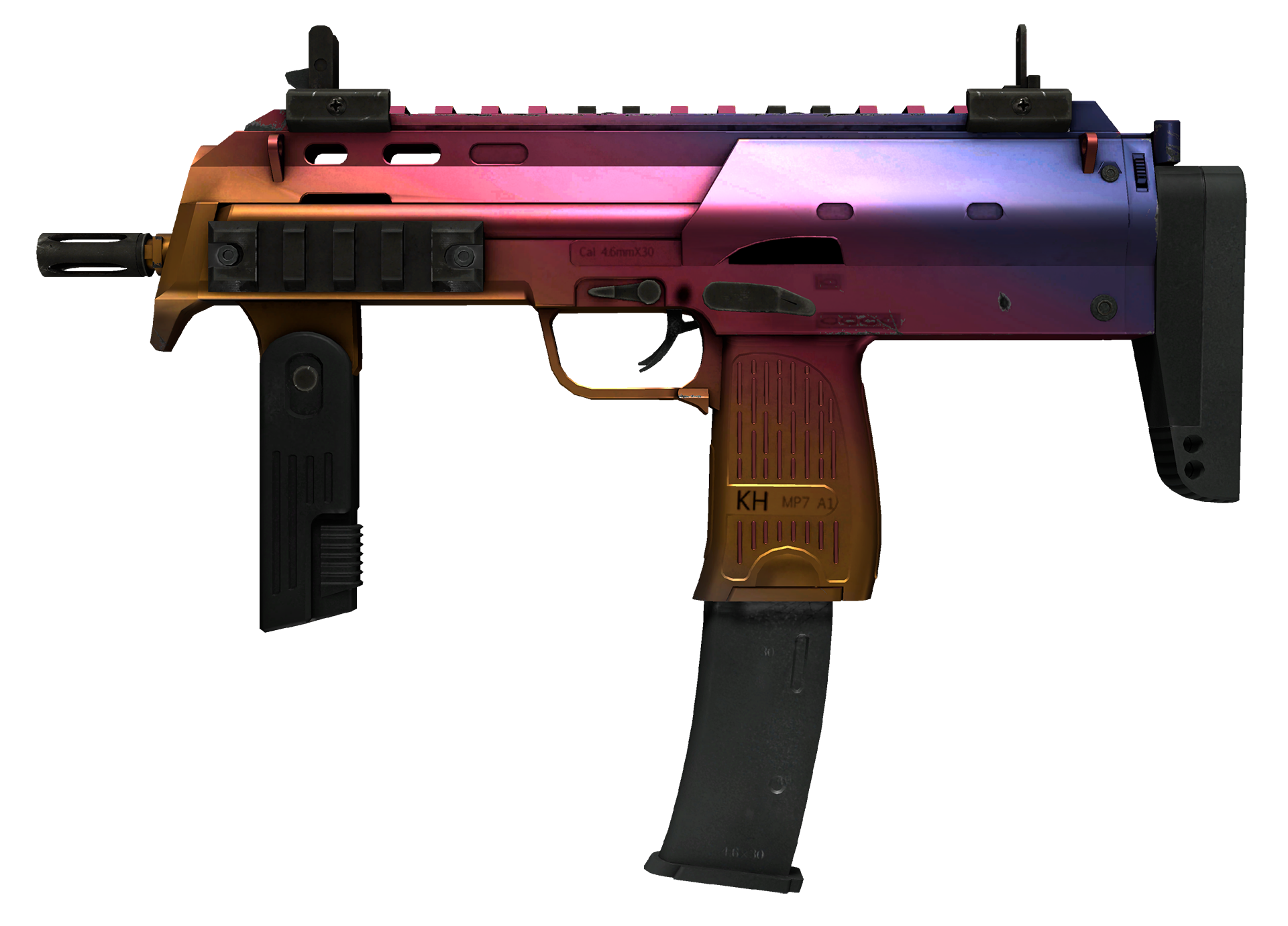 MP7 Fade Large Rendering