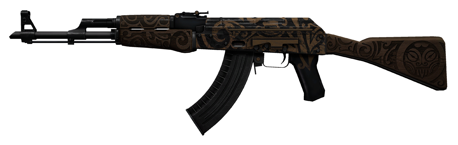 AK-47 Uncharted Large Rendering