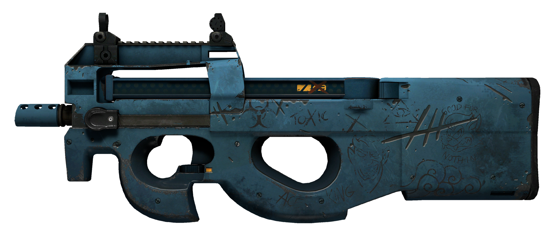 P90 Off World Large Rendering