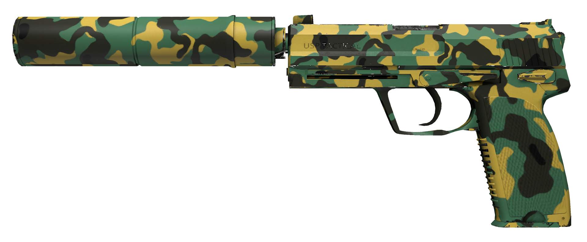 USP-S Overgrowth Large Rendering