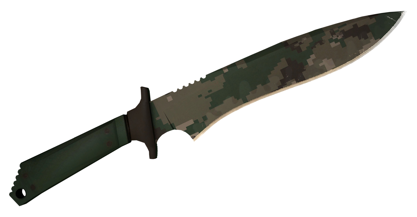 Classic Knife Forest DDPAT Large Rendering