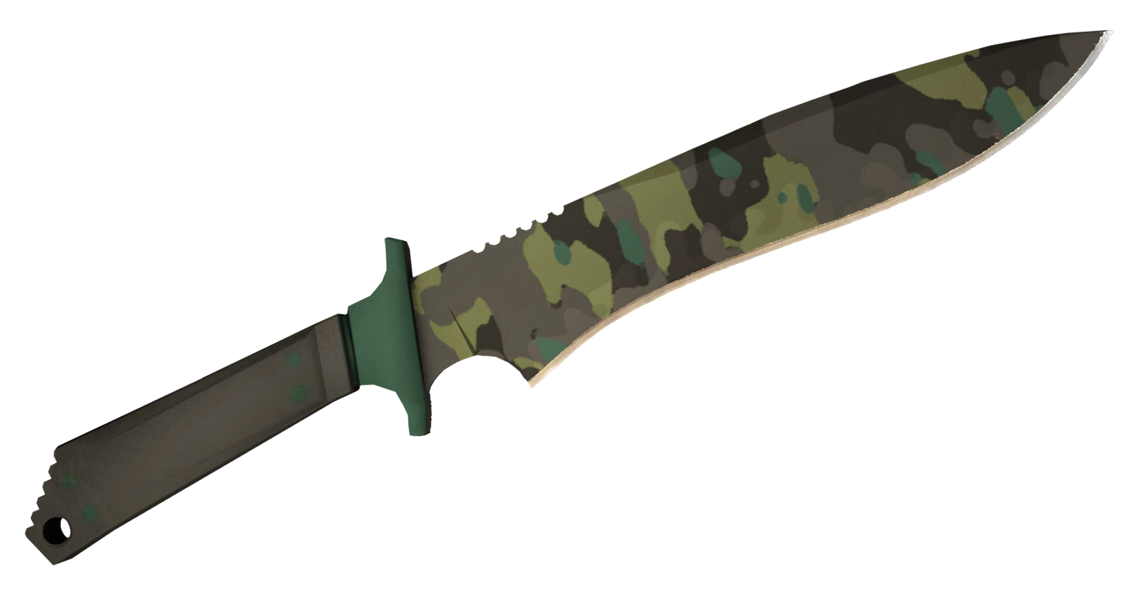 Classic Knife Boreal Forest Large Rendering