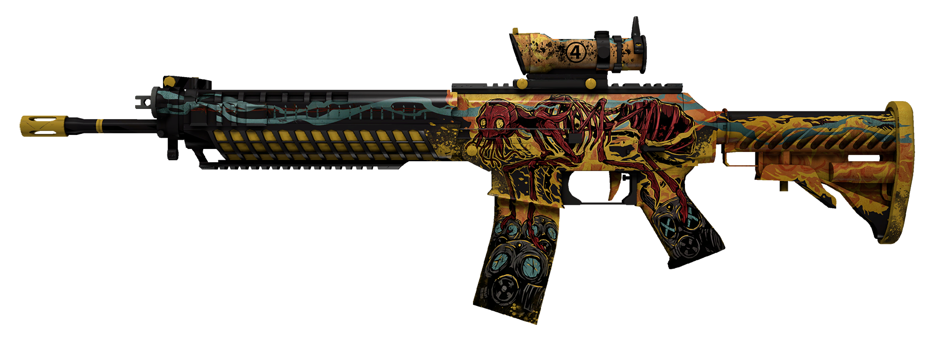 SG 553 Aerial cs go skin download the new for apple