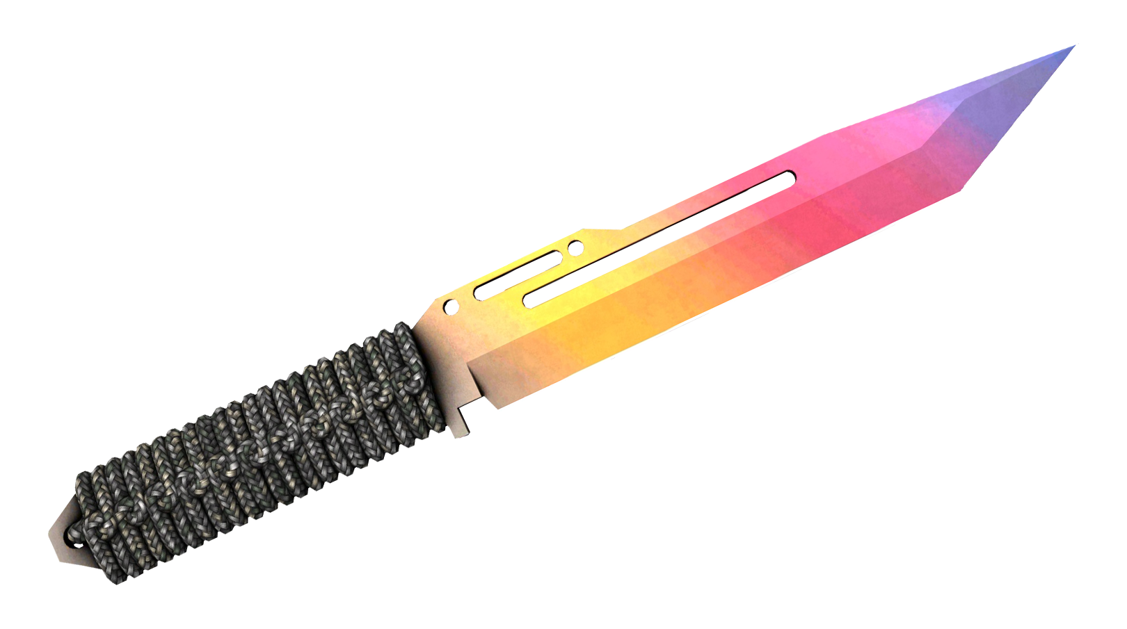 Paracord Knife Fade Large Rendering