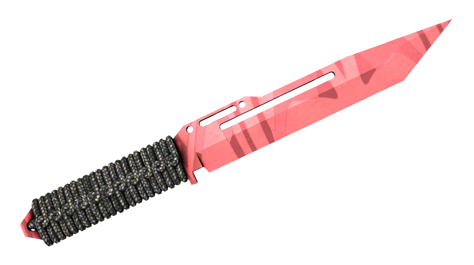 Paracord Knife Slaughter Large Rendering