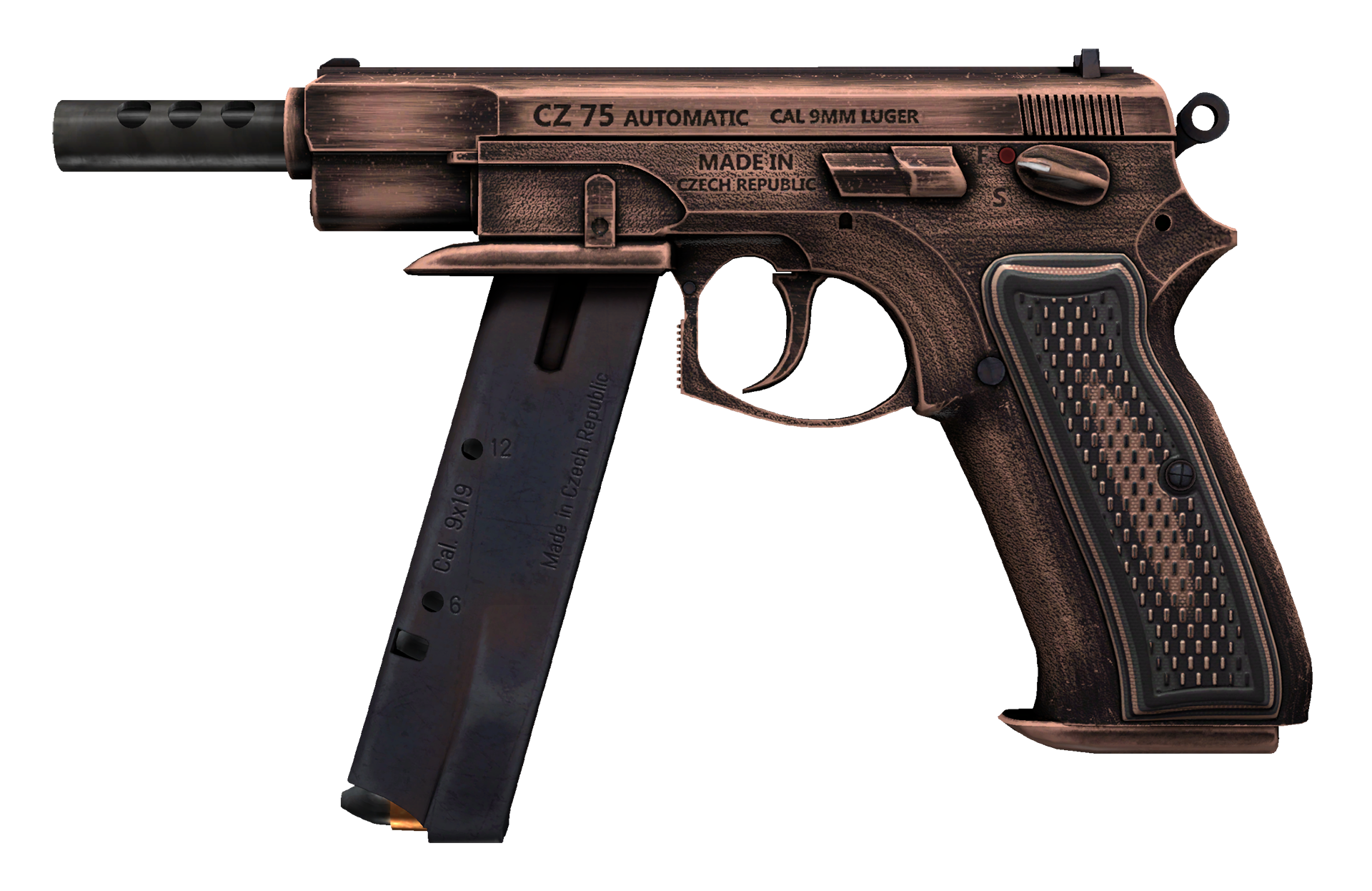 CZ75-Auto Distressed Large Rendering