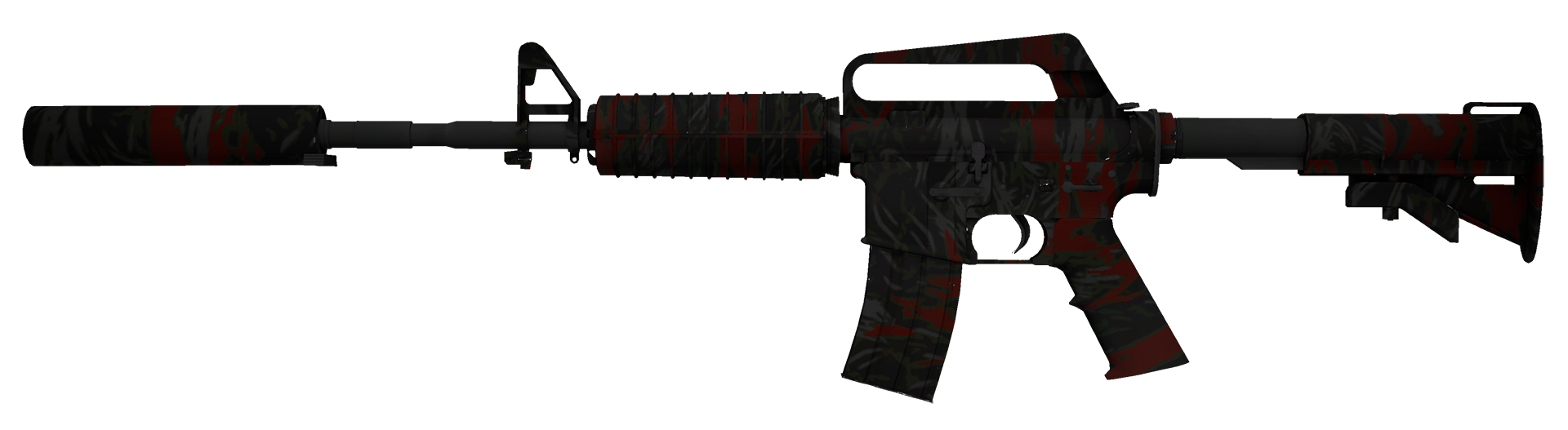 M4A1-S Blood Tiger Large Rendering