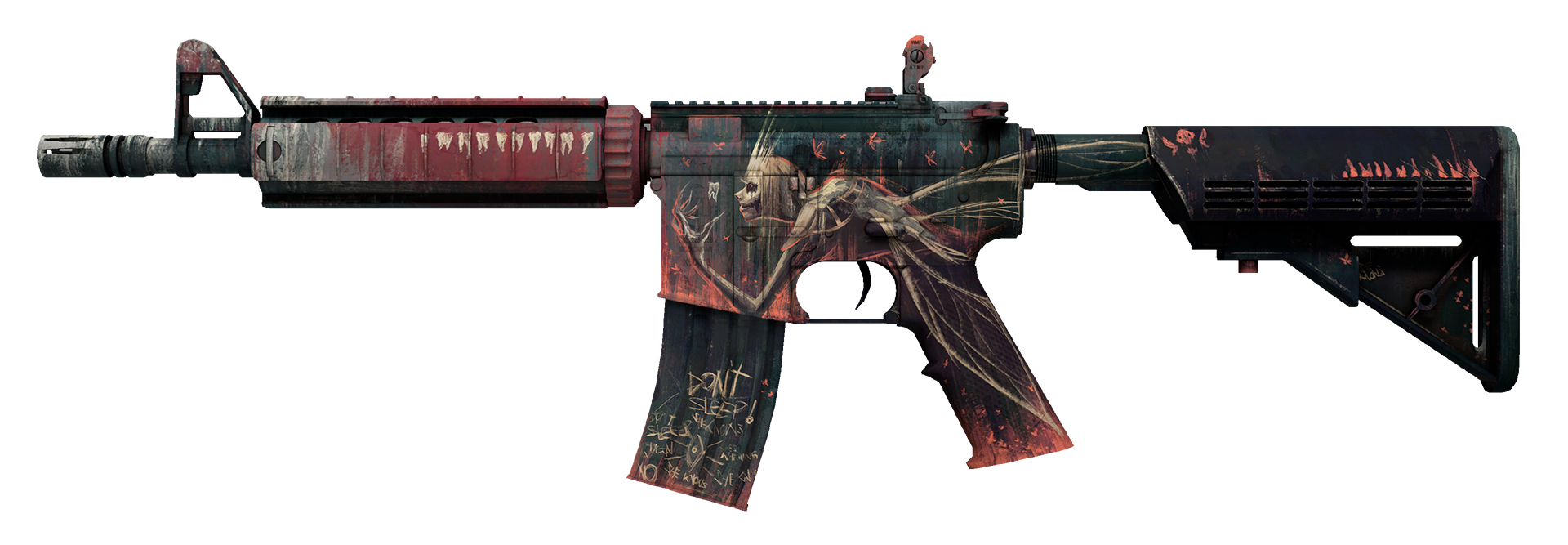 M4A4 Tooth Fairy Large Rendering