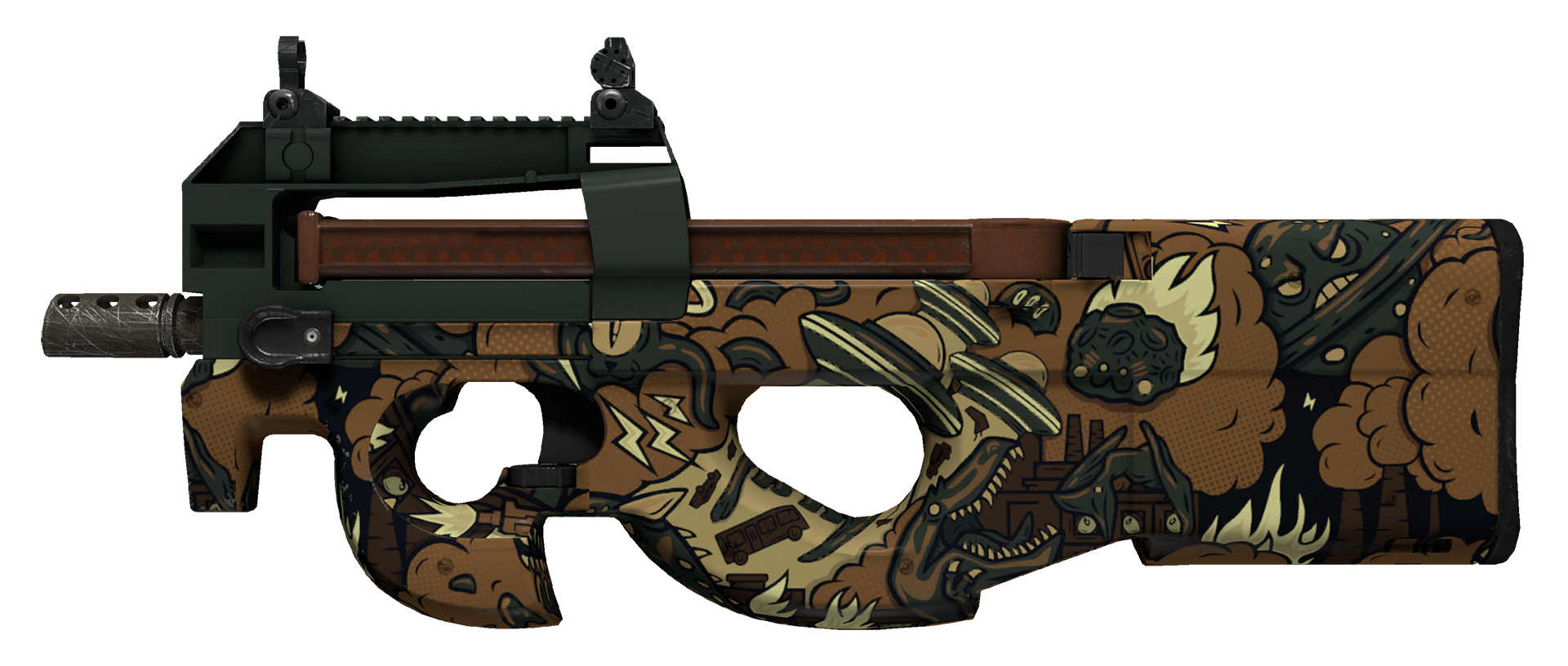 P90 Cocoa Rampage Large Rendering