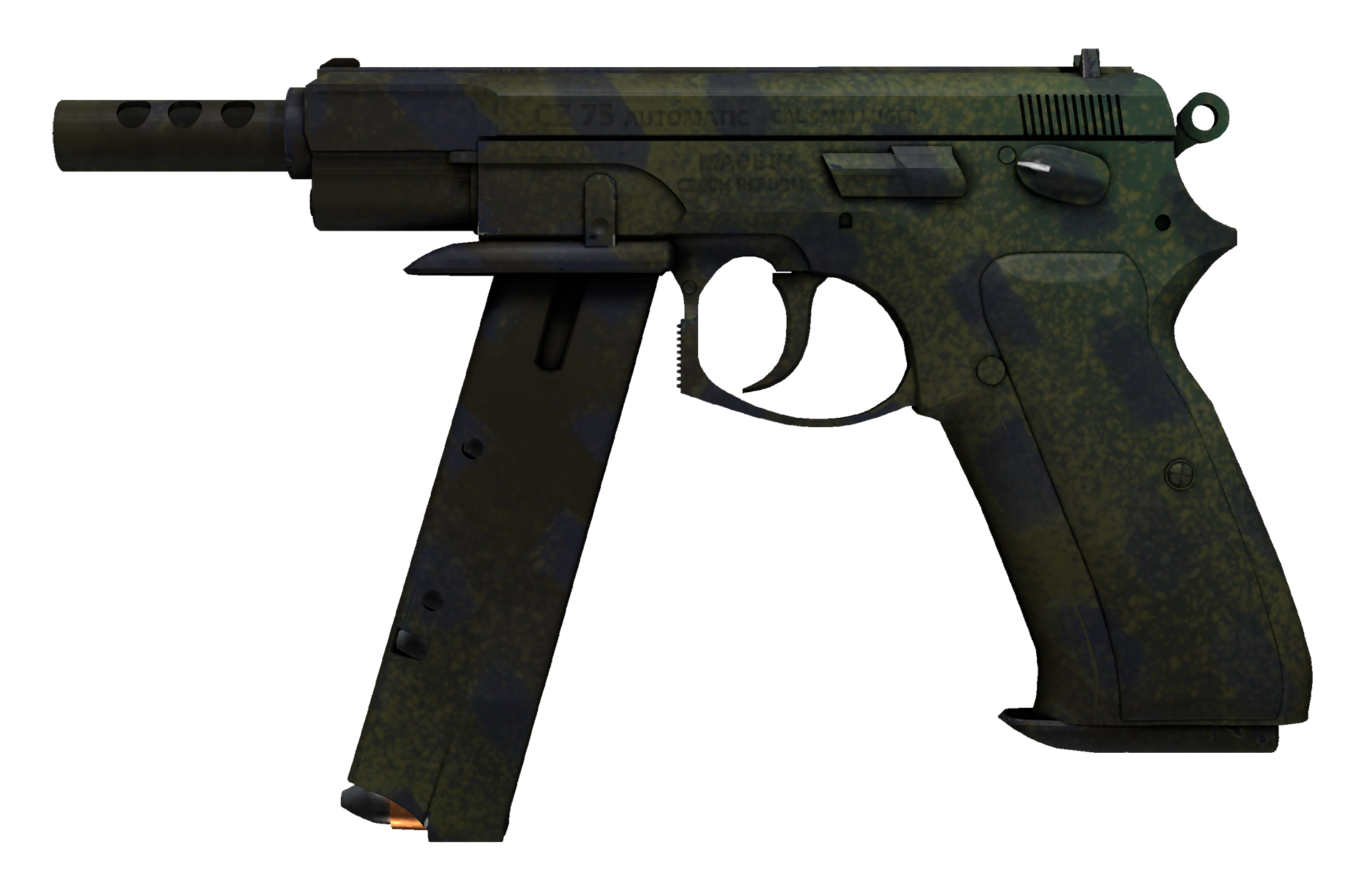 CZ75-Auto Jungle Dashed Large Rendering
