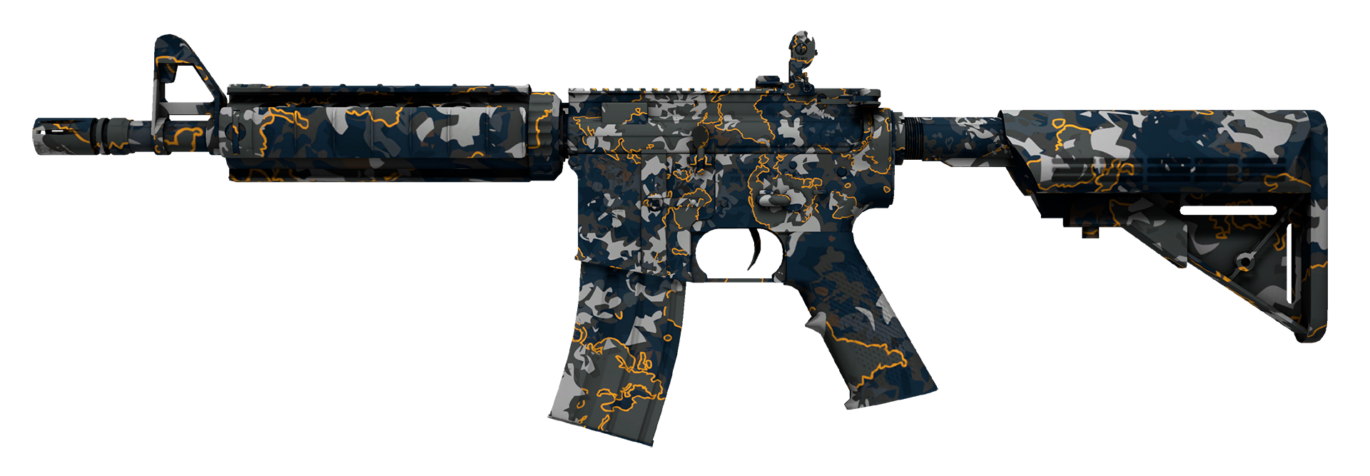 M4A4 Global Offensive Large Rendering