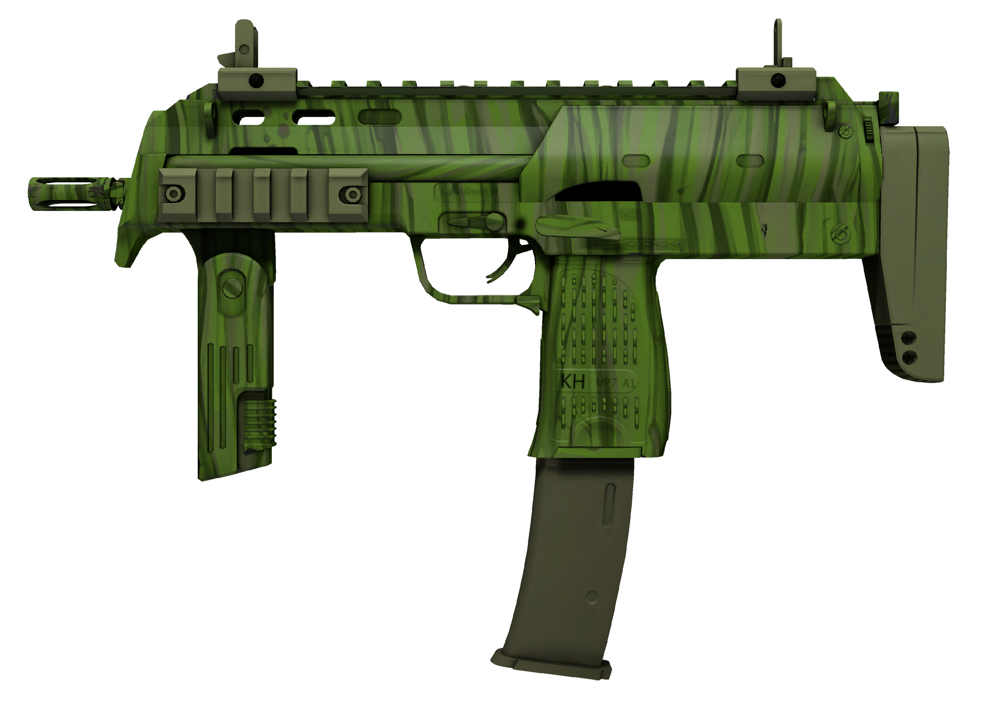 MP7 Tall Grass Large Rendering