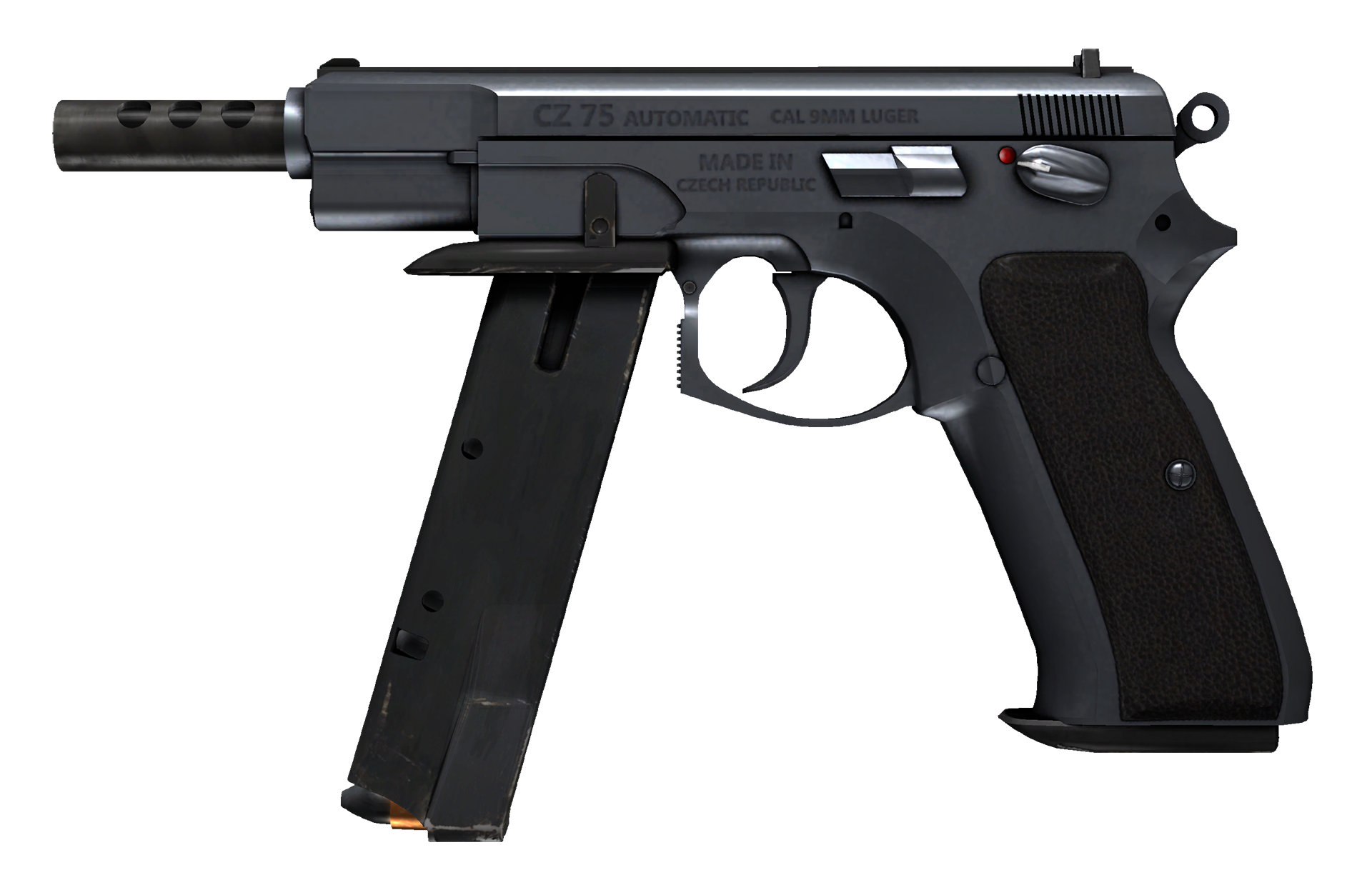 CZ75-Auto Silver Large Rendering