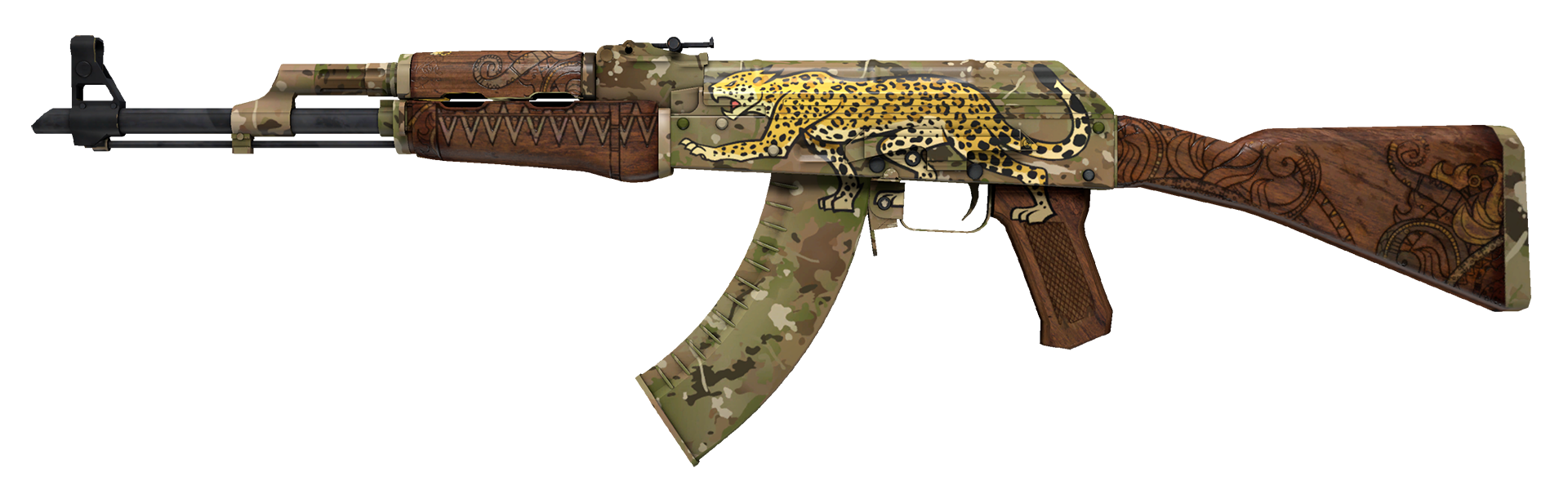 AK-47 Panthera onca Large Rendering