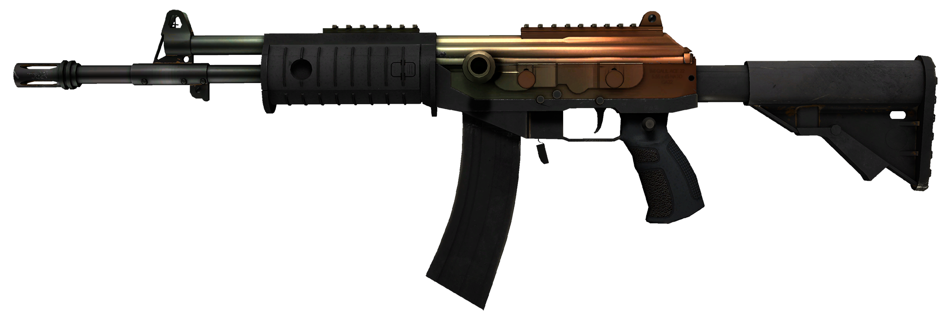 Galil AR Amber Fade Large Rendering