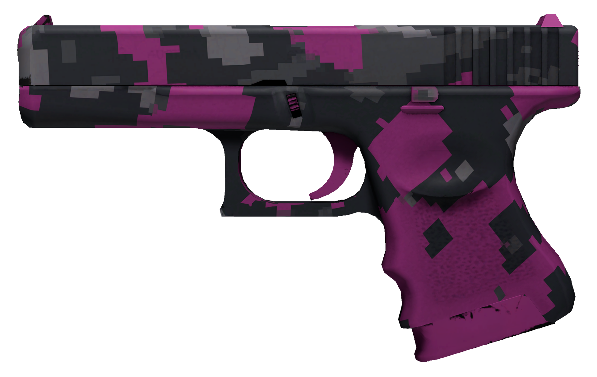 Glock-18 Pink DDPAT Large Rendering