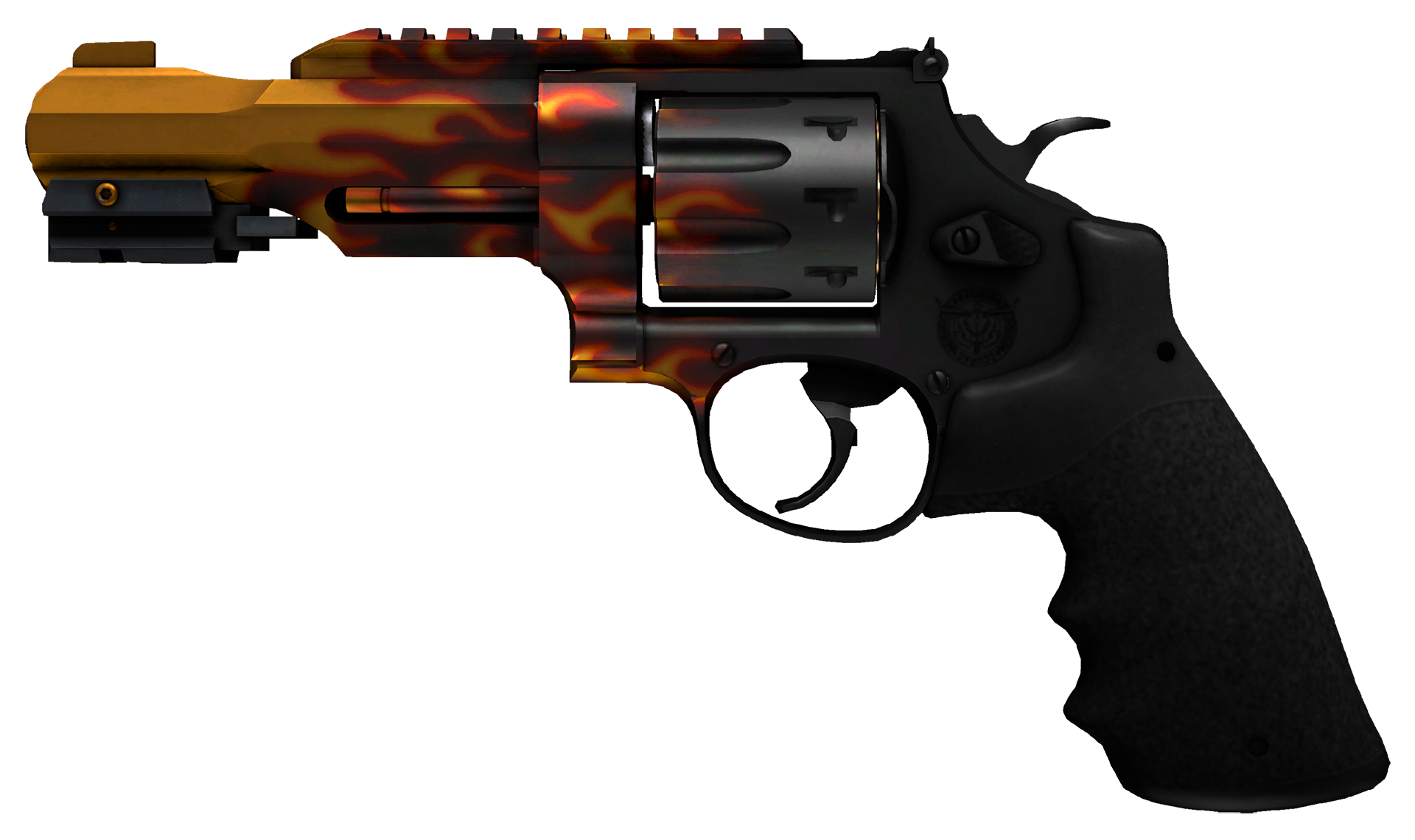 R8 Revolver Blaze Large Rendering