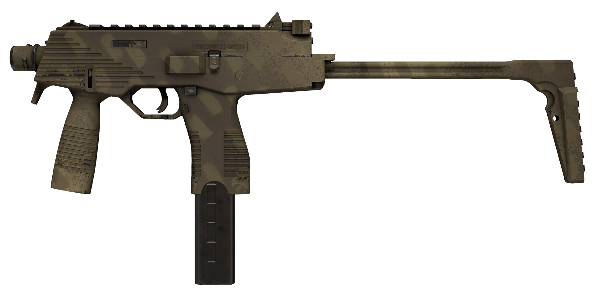 MP9 Sand Dashed Large Rendering