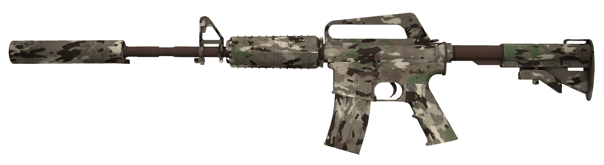 M4A1-S VariCamo Large Rendering