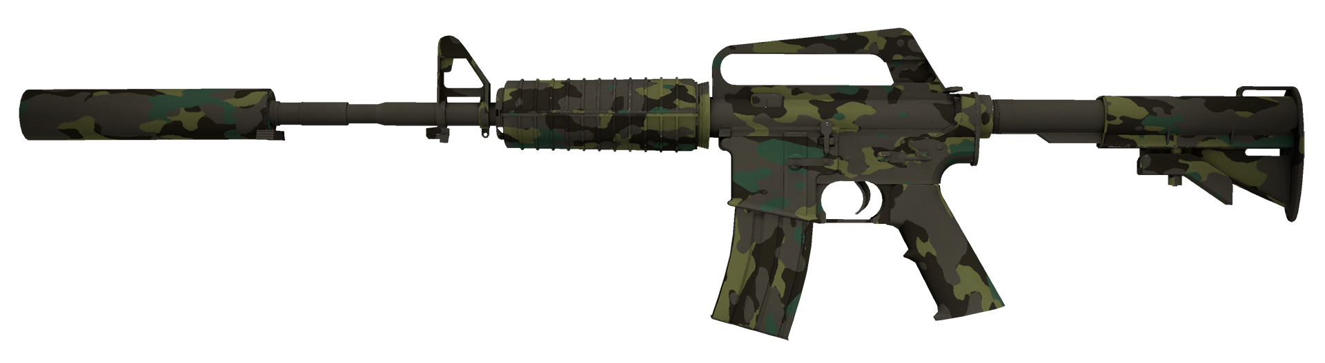 M4A1-S Boreal Forest Large Rendering