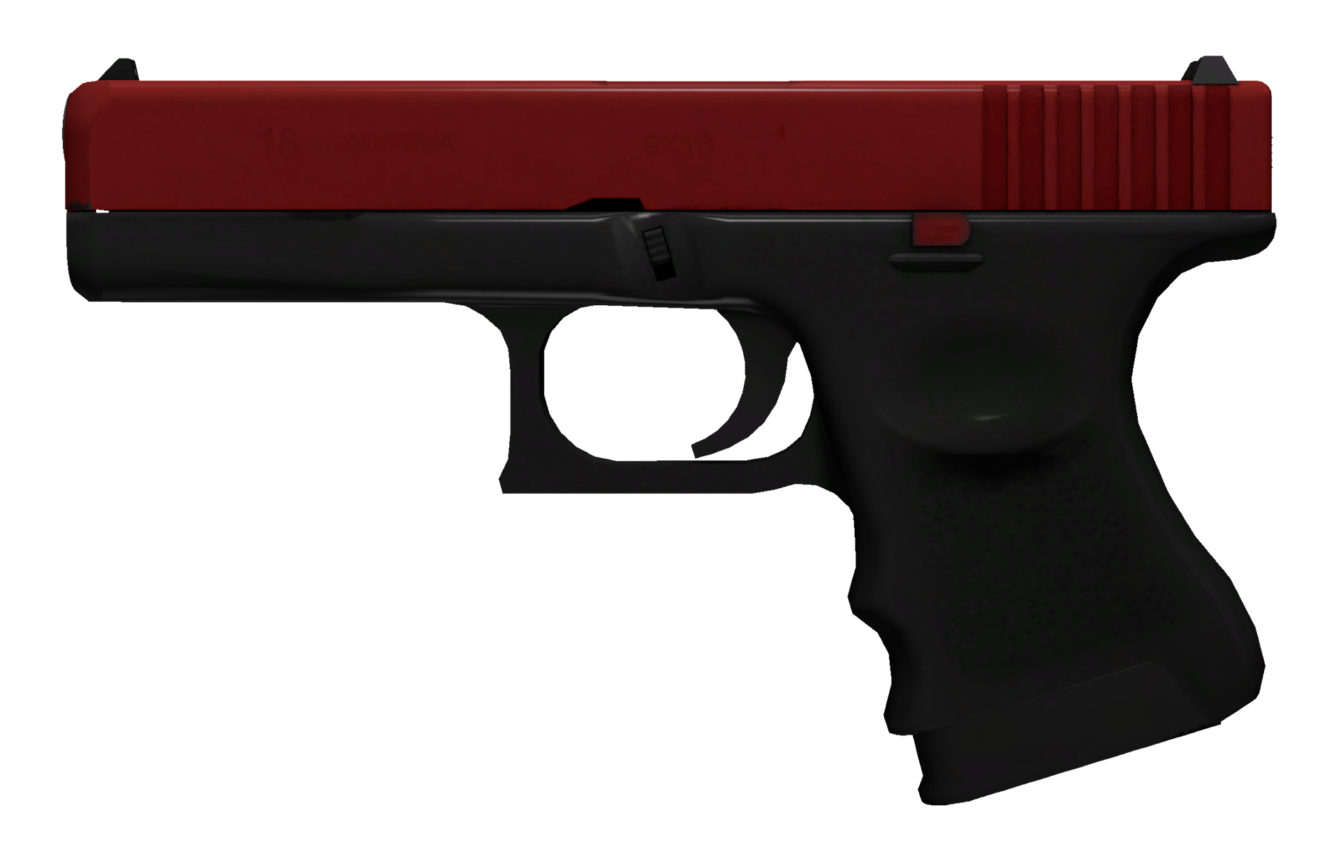 Glock-18 Candy Apple Large Rendering