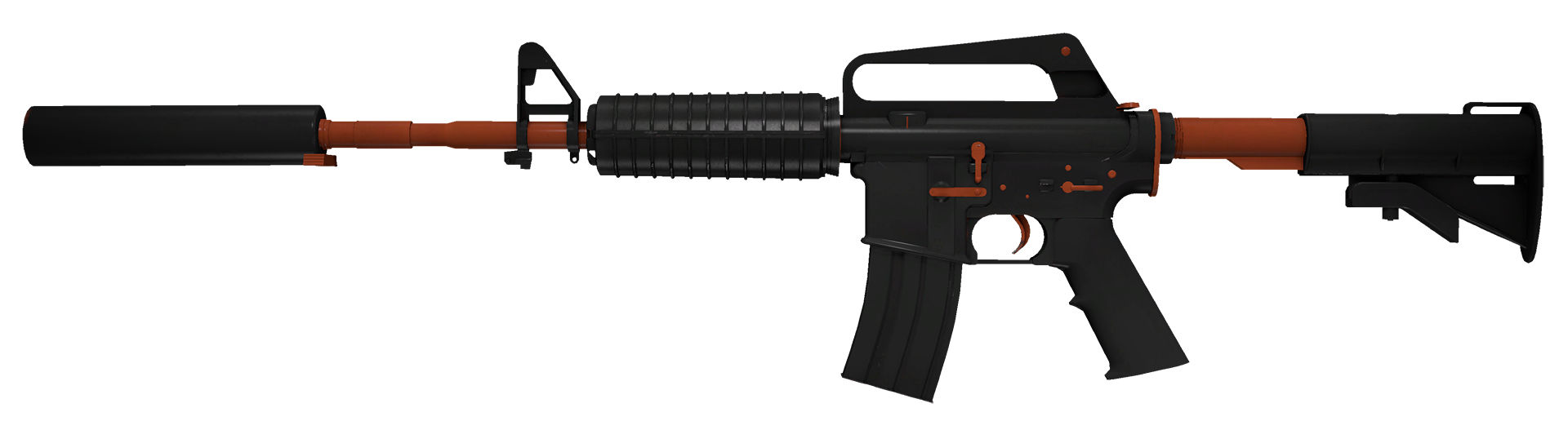 M4A1-S Nitro Large Rendering