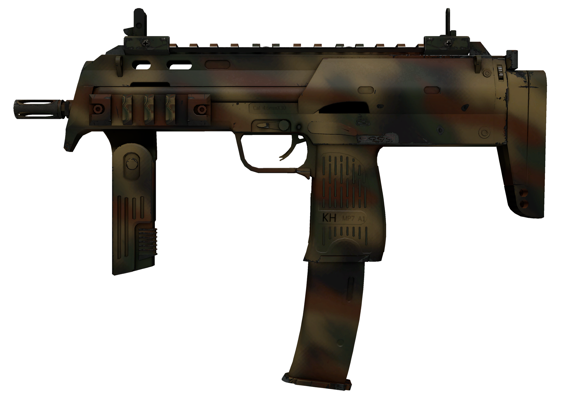 MP7 Army Recon Large Rendering