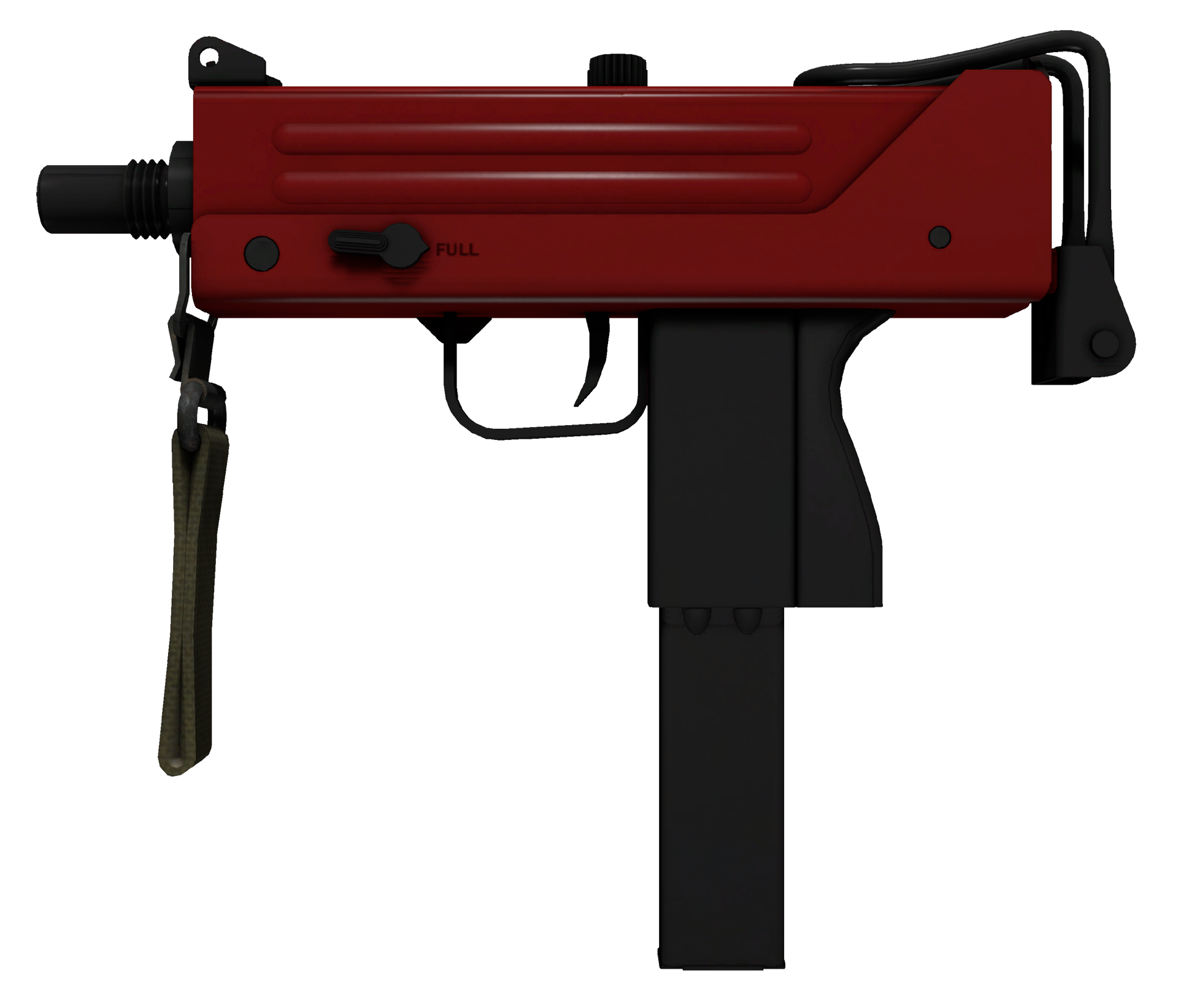 MAC-10 Candy Apple Large Rendering