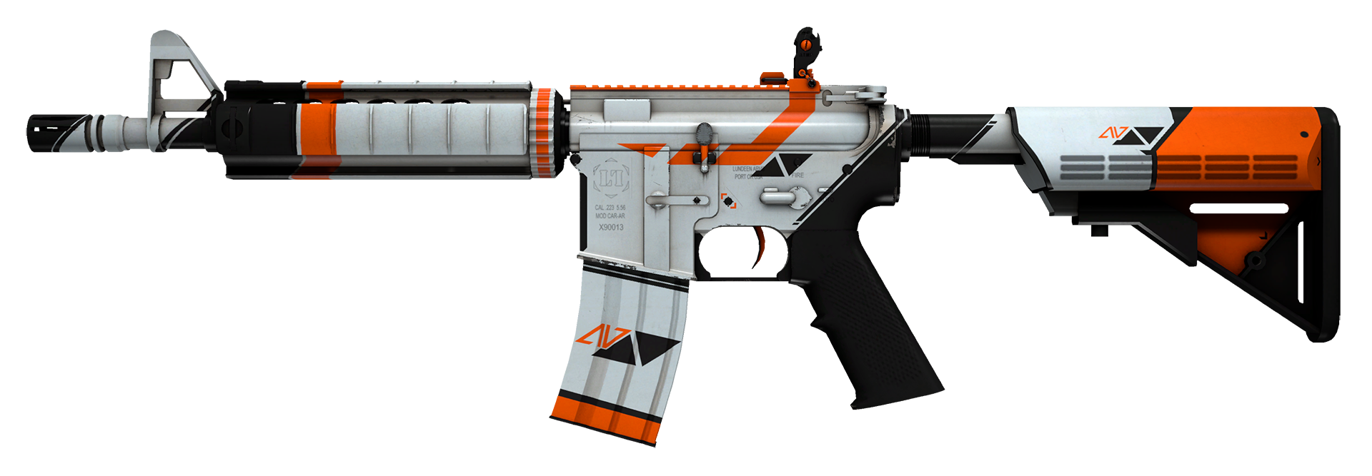 M4A4 Asiimov Large Rendering
