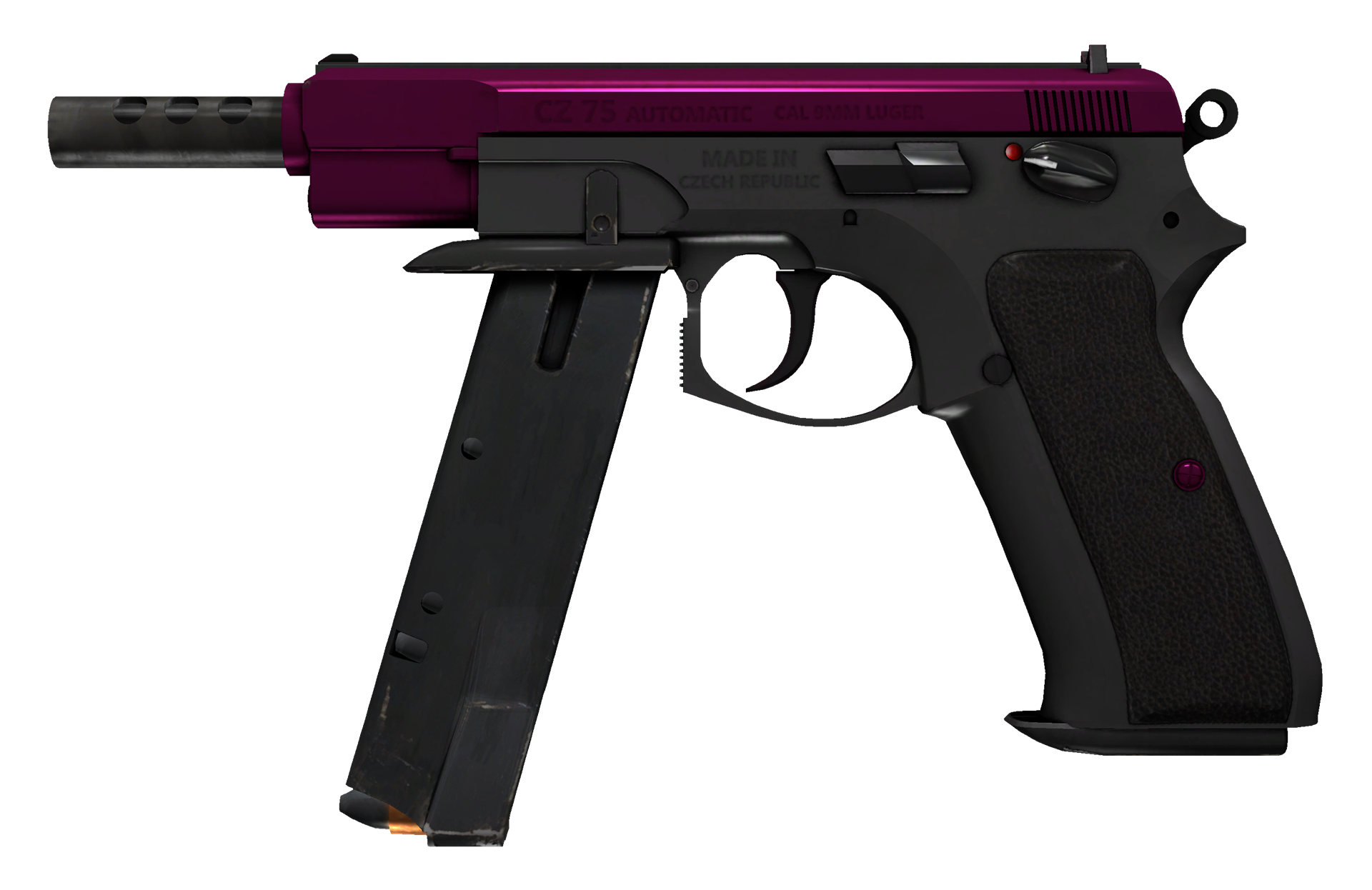 CZ75-Auto The Fuschia Is Now Large Rendering