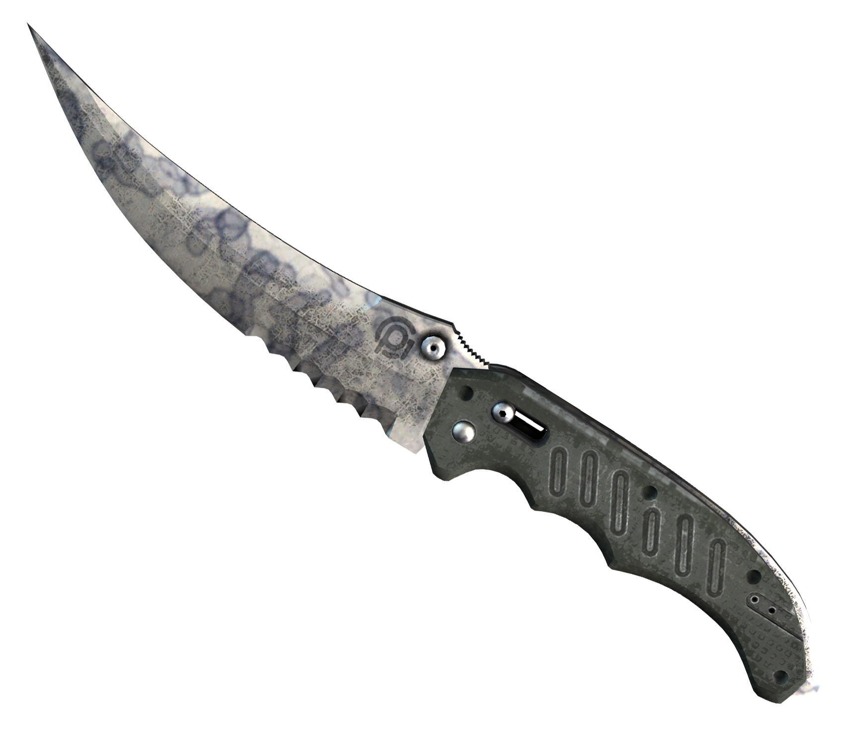 Flip Knife Stained Large Rendering