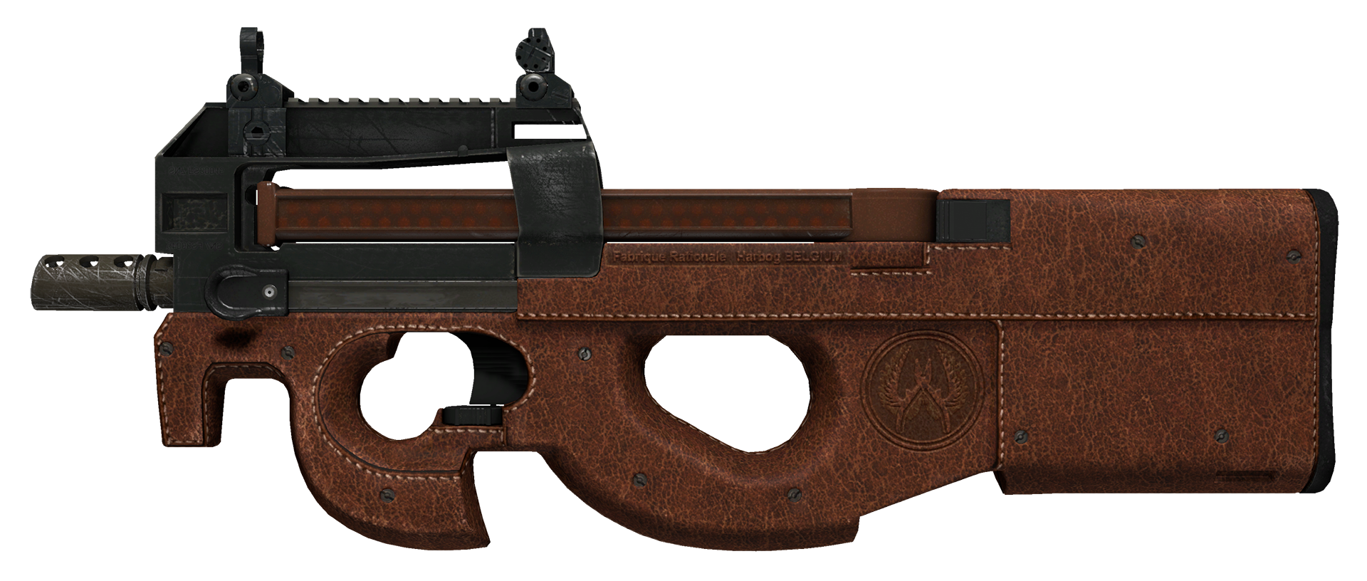 P90 Leather Large Rendering