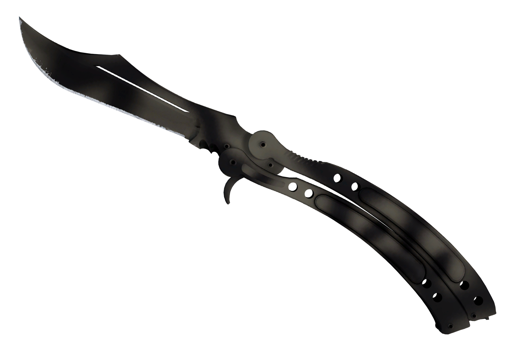 Butterfly Knife Scorched Large Rendering