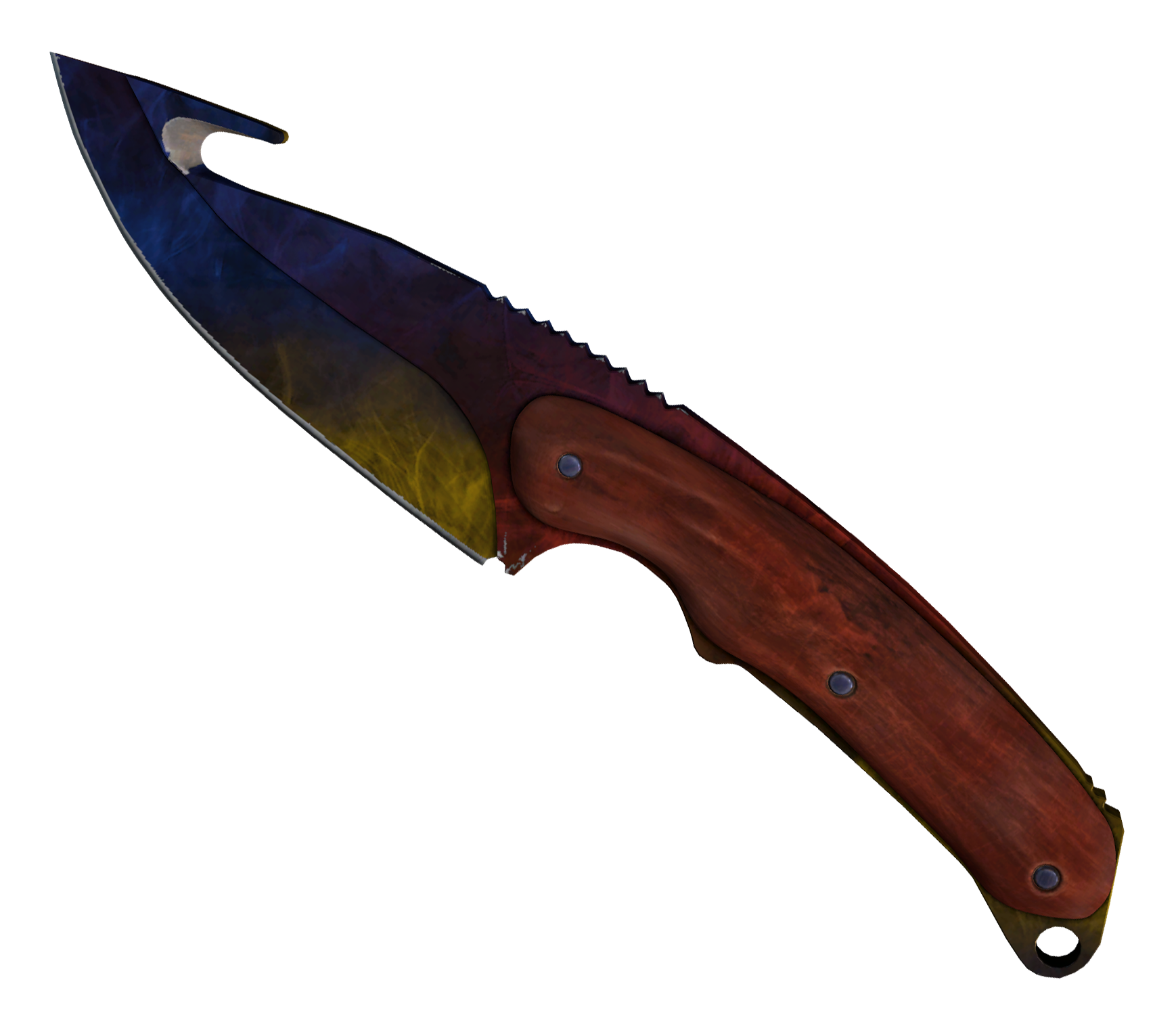 Gut Knife Marble Fade Large Rendering