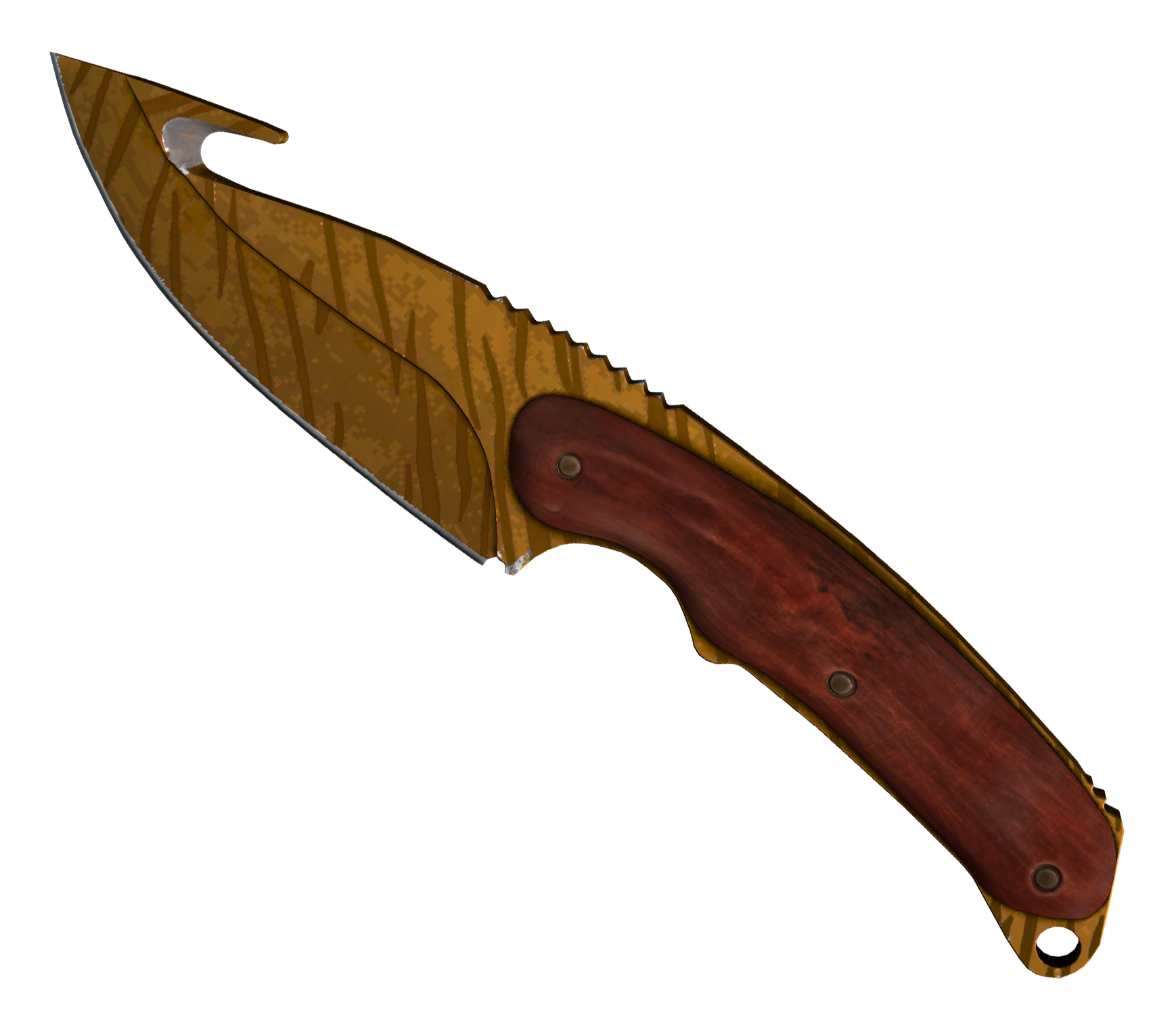 gut knife tiger tooth
