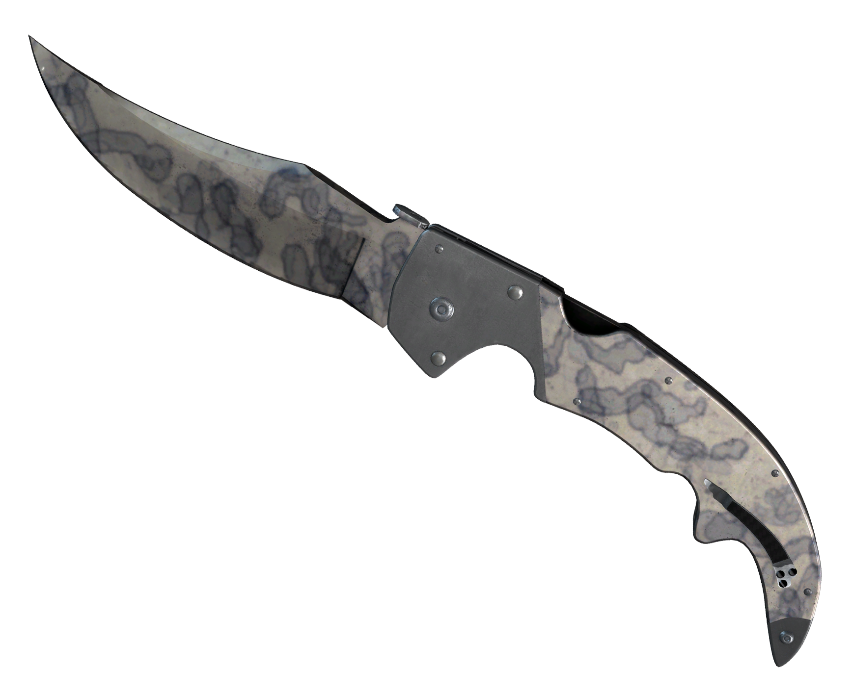Falchion Knife Stained Large Rendering