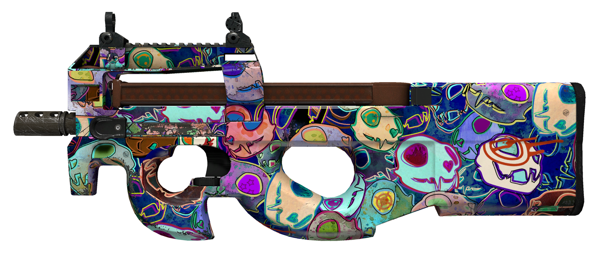 P90 Death by Kitty Large Rendering