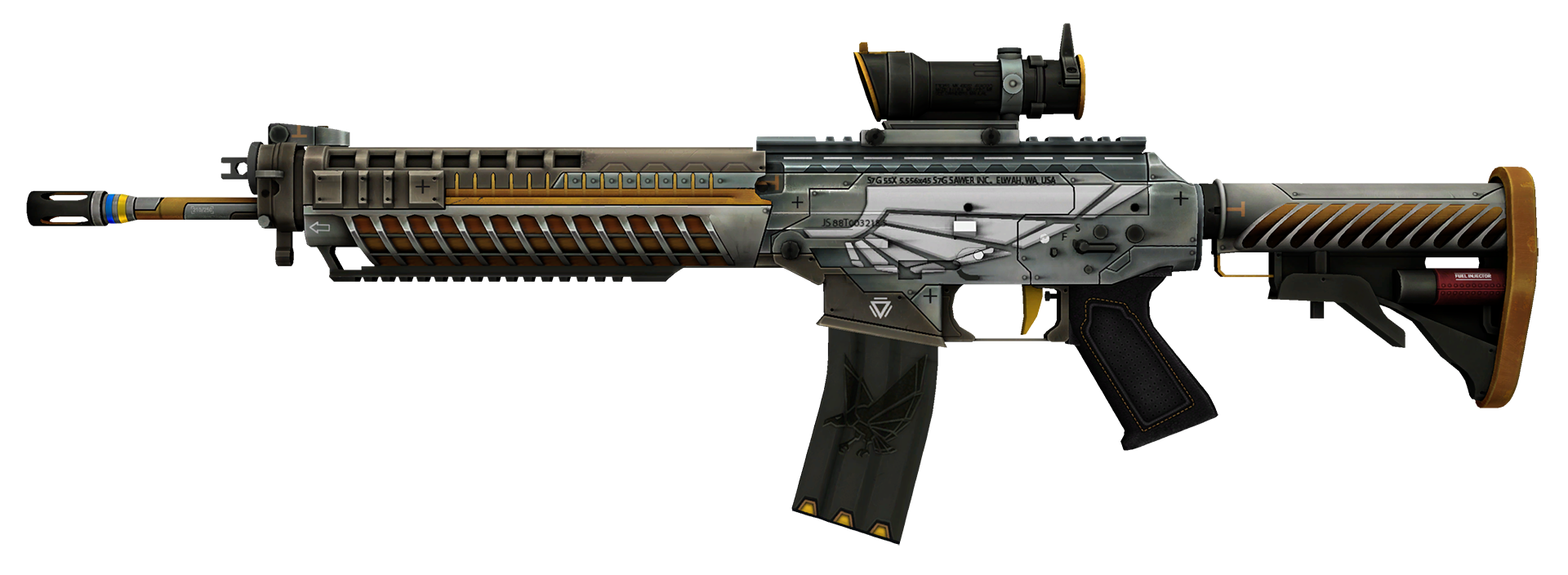 SG 553 Aerial cs go skin instal the new version for iphone