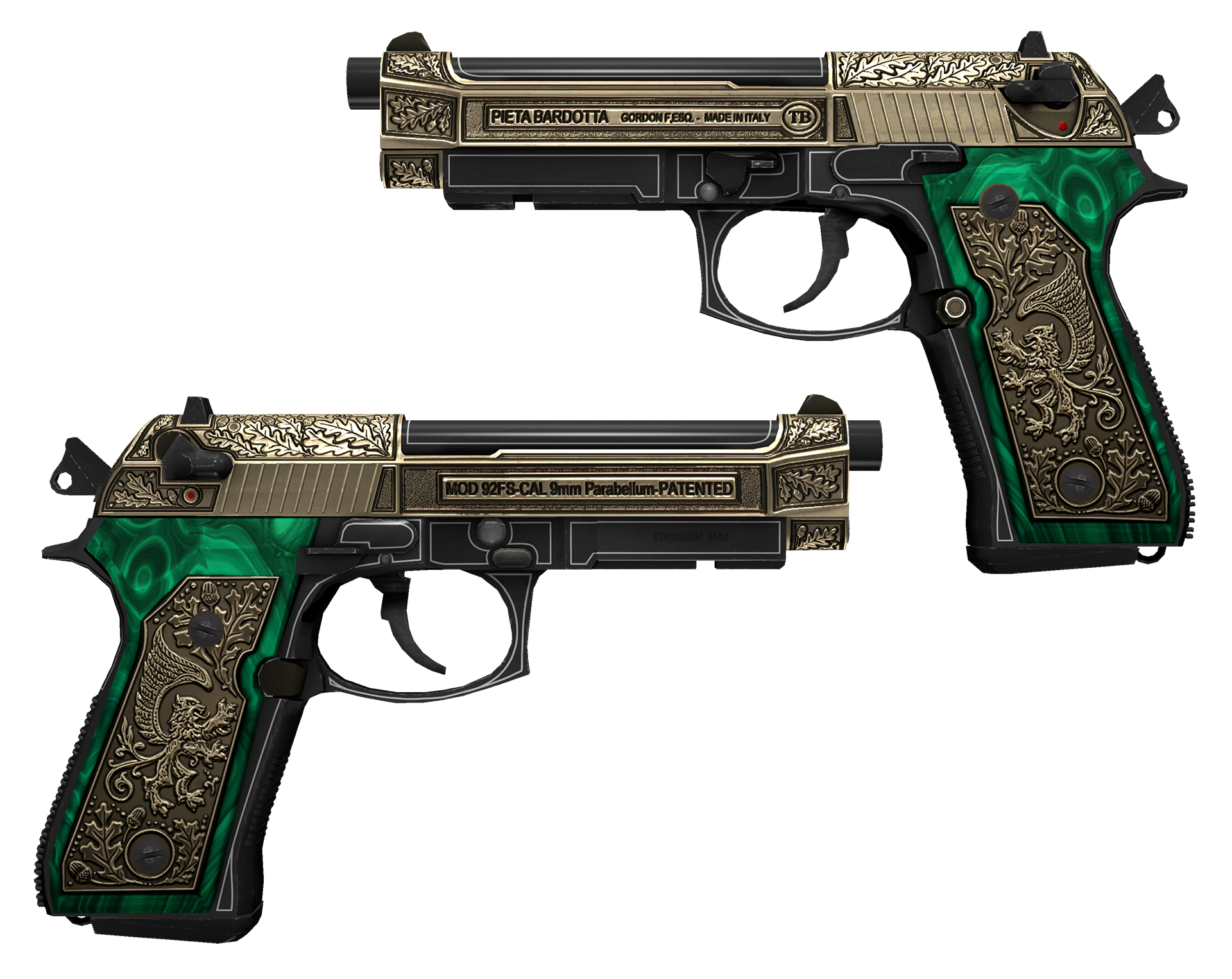 download Dual Berettas Stained cs go skin free