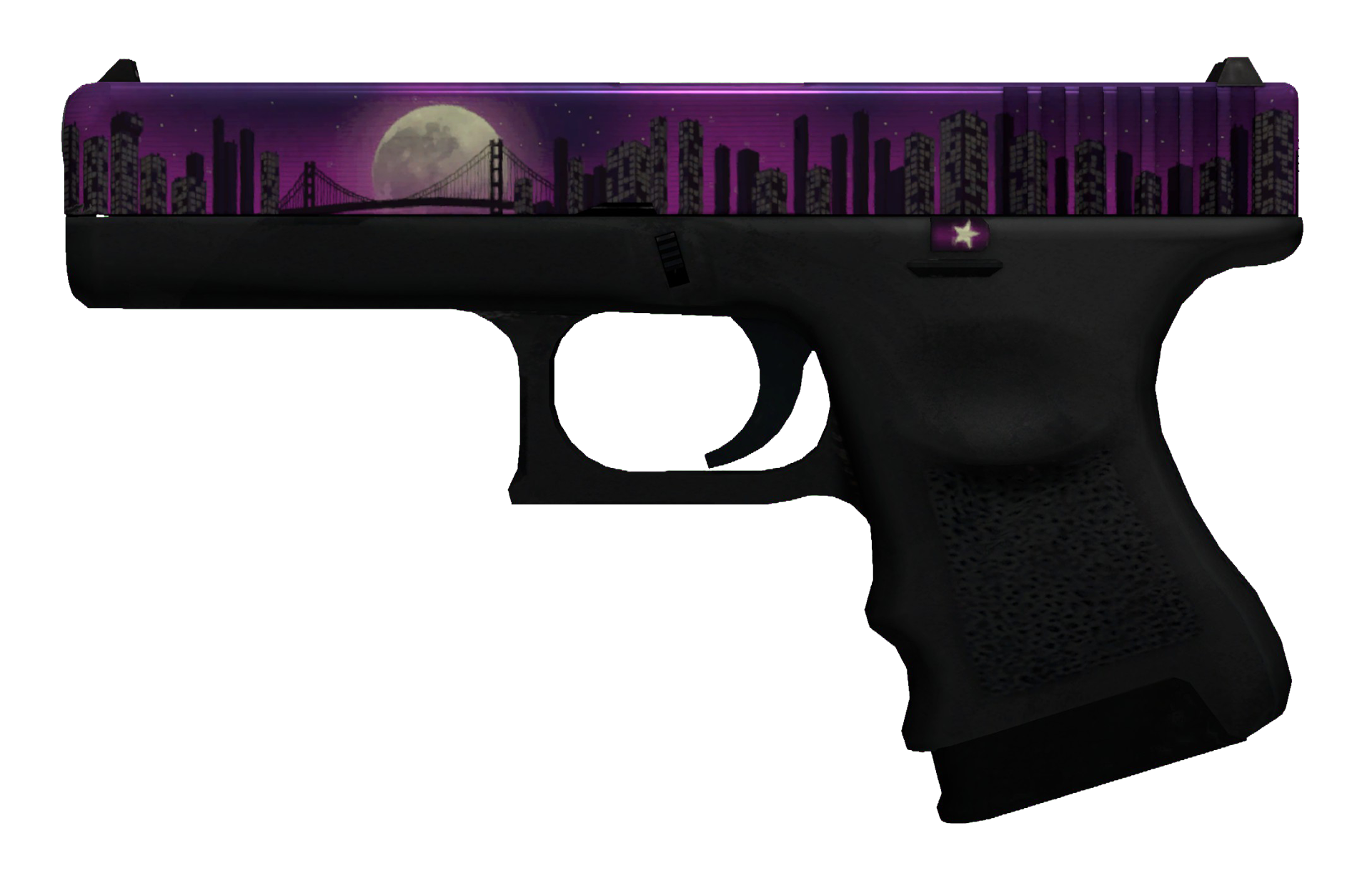 Glock-18 Moonrise Large Rendering