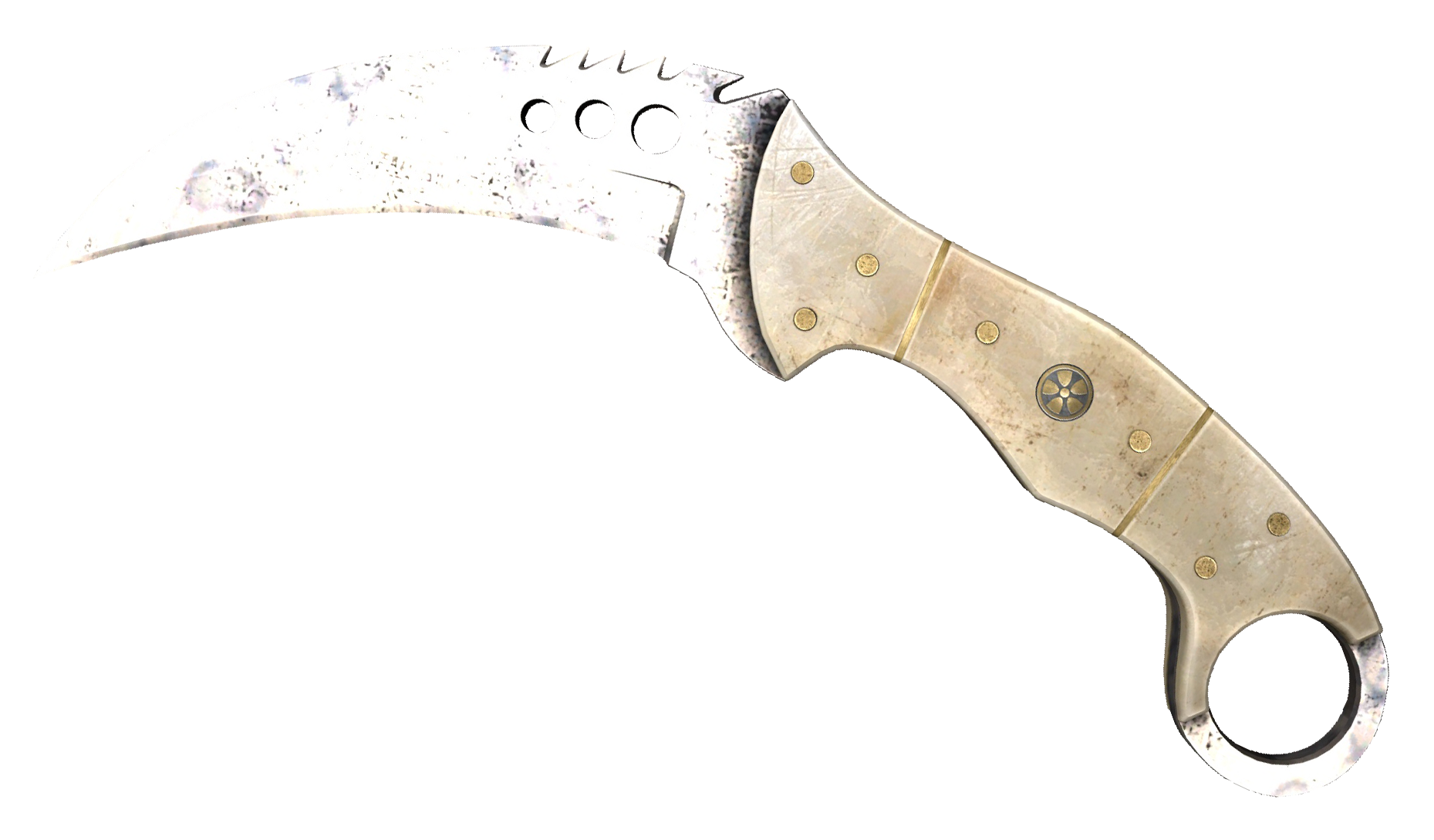 Talon Knife Stained Large Rendering