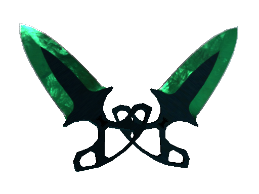 Shadow Daggers Gamma Doppler Emerald