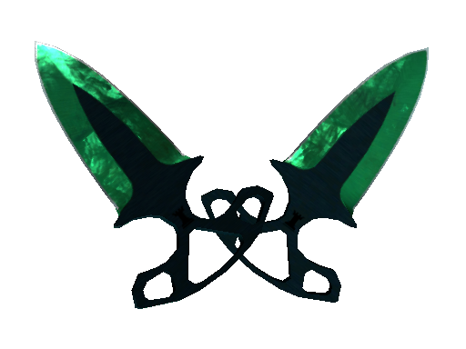 Shadow Daggers Gamma Doppler Emerald