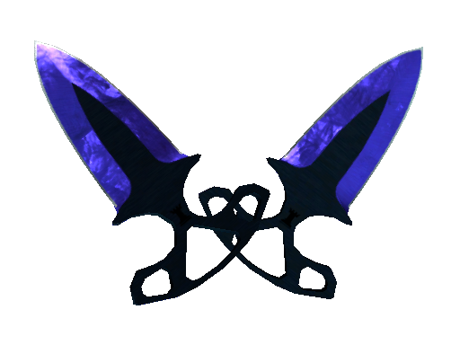 Shadow Daggers Doppler Sapphire